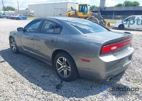 2012 Dodge Charger Police из США, поврежденный, VIN 2C3CDXAT7CH282743
